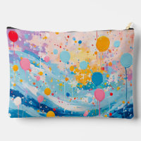 Colourful Dots Drips Splatters