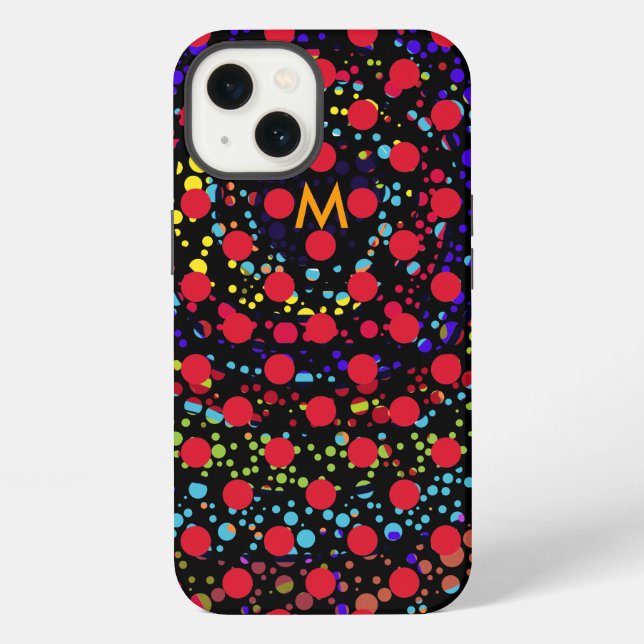 colourful dots iPhone case (Back)