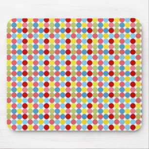 Colourful Dots Mouse Pad