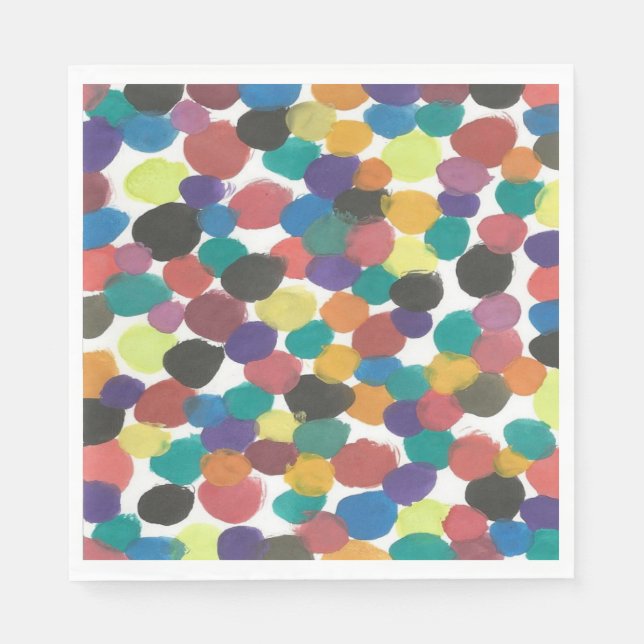Colourful Dots Napkin (Front)