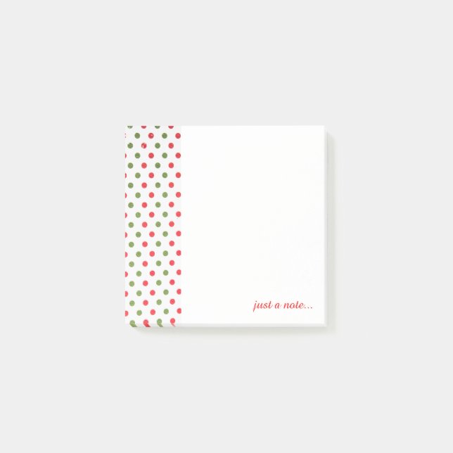 colourful dots post-it notes (Front)