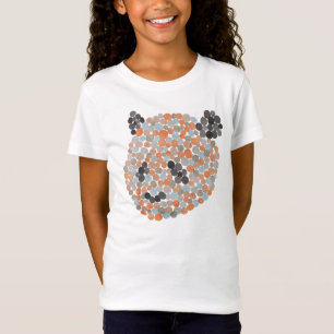 Colourful Dotted Panda Bear T-Shirt