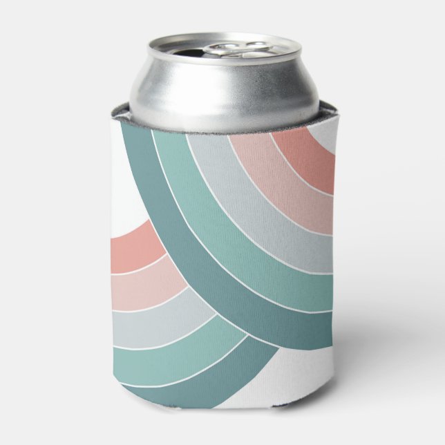 Colourful double arches in retro style can cooler (Can Front)