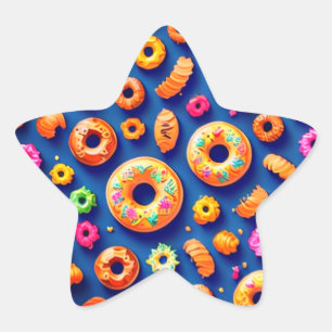 Colourful Doughnuts, Sticker