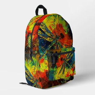 Colourful Dragonfly Backpack