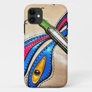 Colourful Dragonfly Design iPhone 11 Case