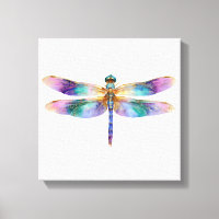 Colourful Dragonfly – Iridescent Nature Art