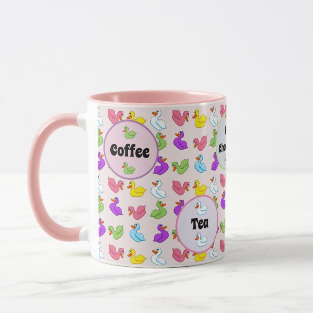Colourful Ducks Mug (Left)