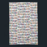 Colourful Dutch Houses Amsterdam City Pattern Tea Towel<br><div class="desc">Decorate your kitchen with this cool towel. Makes a great housewarming or anniversary gift! 
You can customise it and add text too.
Check my shop for lots more colours and patterns plus matching kitchen stuff!</div>