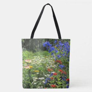 Colourful Early Summer Garden Tote Bag