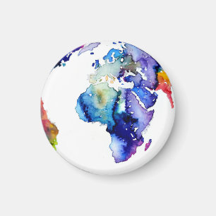 Colourful Earth Magnet