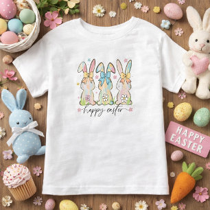 Colourful Easter Bunnies Toddler T-Shirt