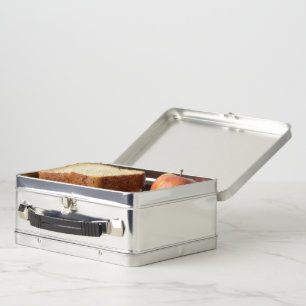 Colourful Easter Chick in Painted Egg Metal Lunch Box