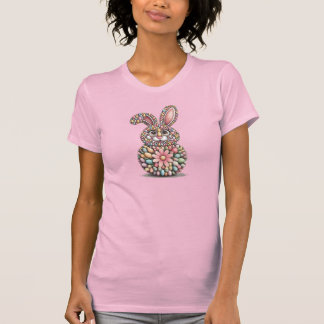 Colourful Easter Egg Bunny T-Shirt