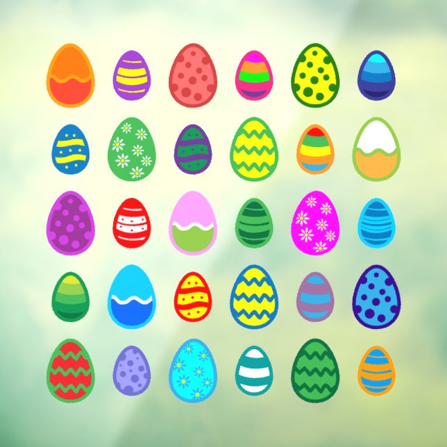 Colourful Easter Eggs (Sheet 3)