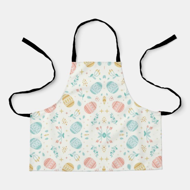 Colourful Easter Eggs  Apron (Front)