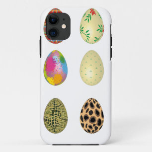colourful easter eggs iPhone 11 case