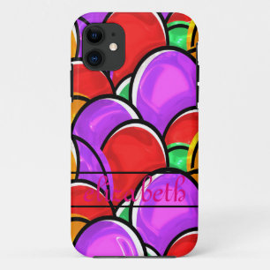 Colourful Easter Eggs Painting Art Motif Case-Mate iPhone Case