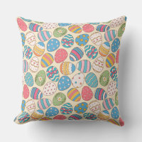 Colourful Easter Eggs Pattern