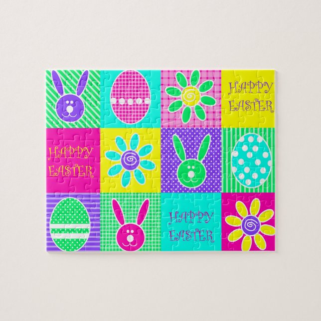 Colourful Easter Jigsaw Puzzle (Horizontal)