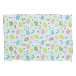 Colourful Easter Spring Pattern   Pillowcase