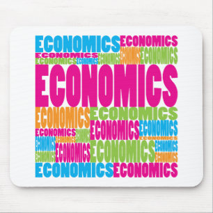 Colourful Economics Mouse Pad