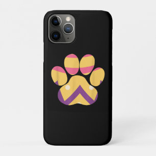 Colourful Egg Easter Paw Funny Dog Cat Lovers East Case-Mate iPhone Case