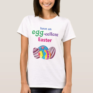Colourful EGGcellent Easter Egg  T-Shirt