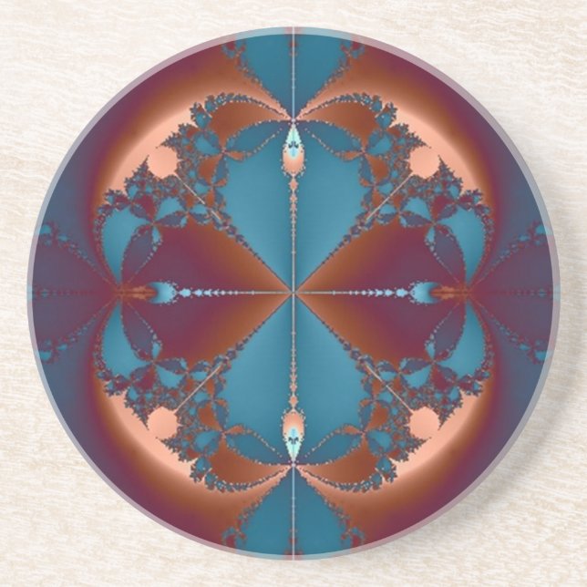 Colourful Elegance Coaster (Front)
