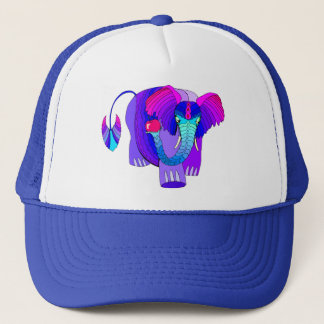 Colourful Elephant: Cute Cap