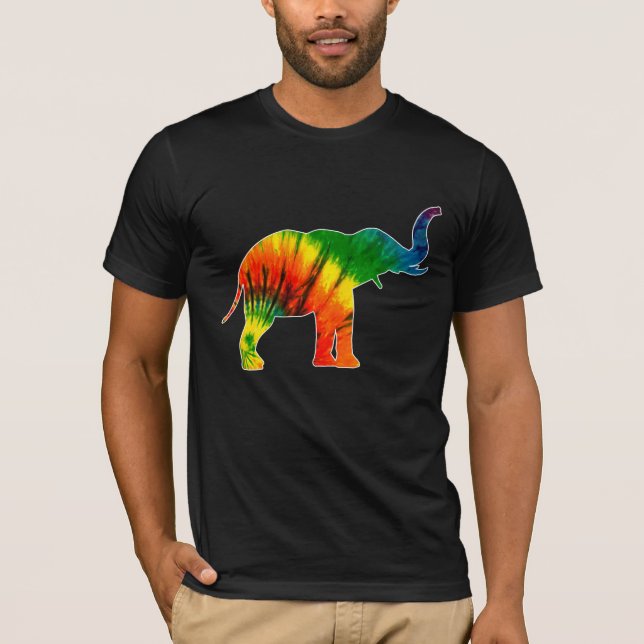 Colourful Elephant T-Shirt (Front)