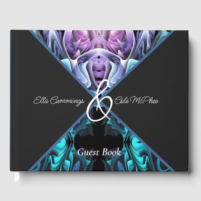 Colourful Enchantment Guest Book (Front)