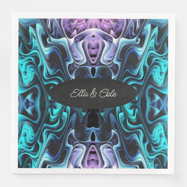 Colourful Enchantment Napkin (Front)