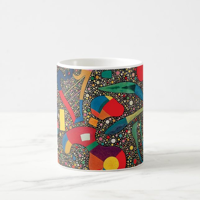 Colourful Ensemble by Wassily Kandinsky Coffee Mug (Center)