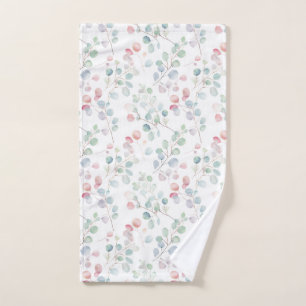 Colourful Eucalyptus Foliage Hand Towel