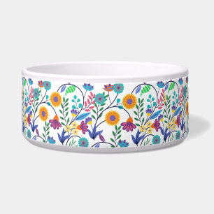 Colourful Exotic Floral Background Pattern-23145