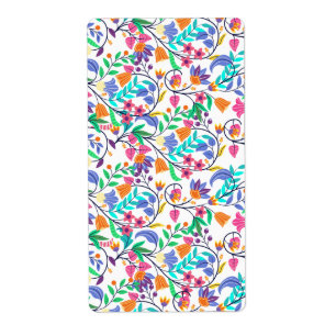 Colourful Exotic Floral Pattern