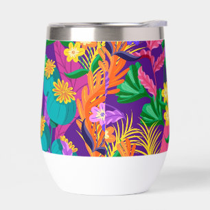 Colourful Exotic Floral Pattern-23148