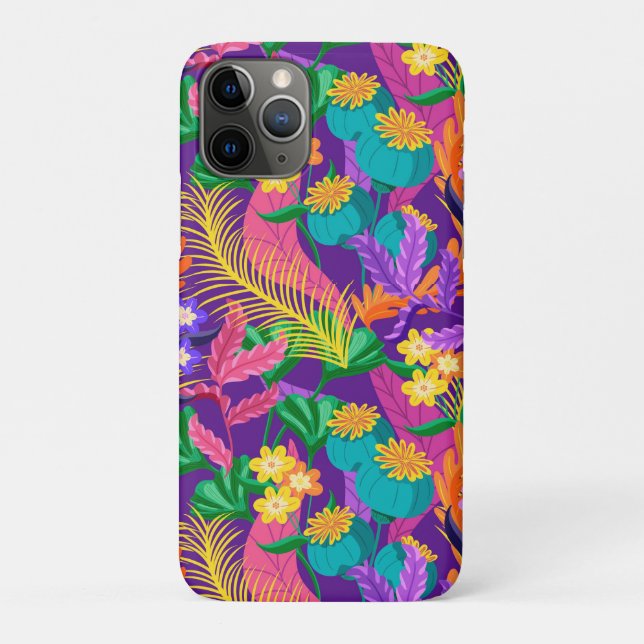 Colourful Exotic Floral Pattern-23148 Case-Mate iPhone Case (Back)