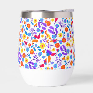 Colourful Exotic Floral Pattern-23165