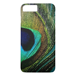 Colourful Exotic Peacock Feather Modern iPhone 8 Plus/7 Plus Case