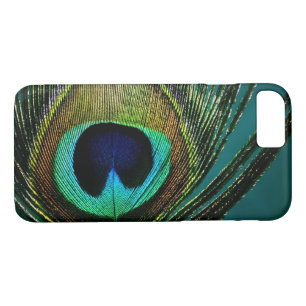Colourful Exotic Peacock Feather Modern Case-Mate iPhone Case