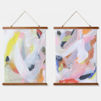 Colourful Expressive Abstract Painting Art