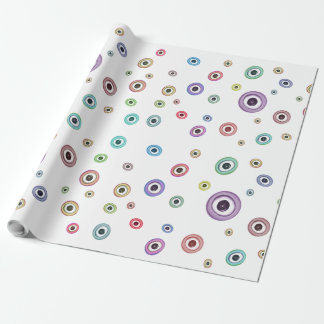 Colourful Eyes Wrapping Paper
