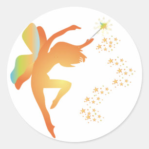 Colourful Fairy Sticker