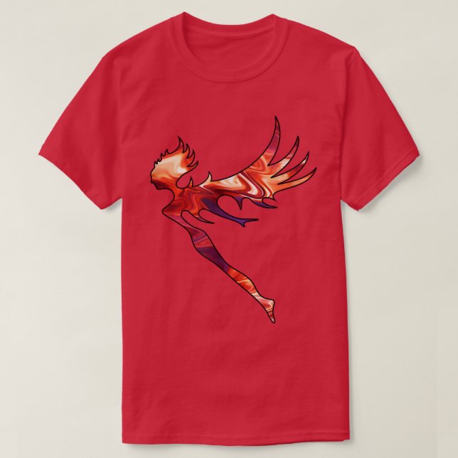 Colourful Fairy  T-Shirt (Design Front)