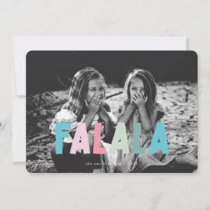 Colourful FALALA Christmas Card