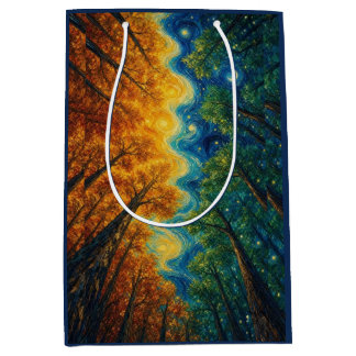Colourful Fall Forest Gift Bag