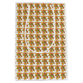 Colourful Fall Leaves for Thanksgiving Original Ar Medium Gift Bag