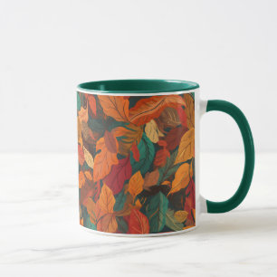 Colourful Fall Leaves Mug